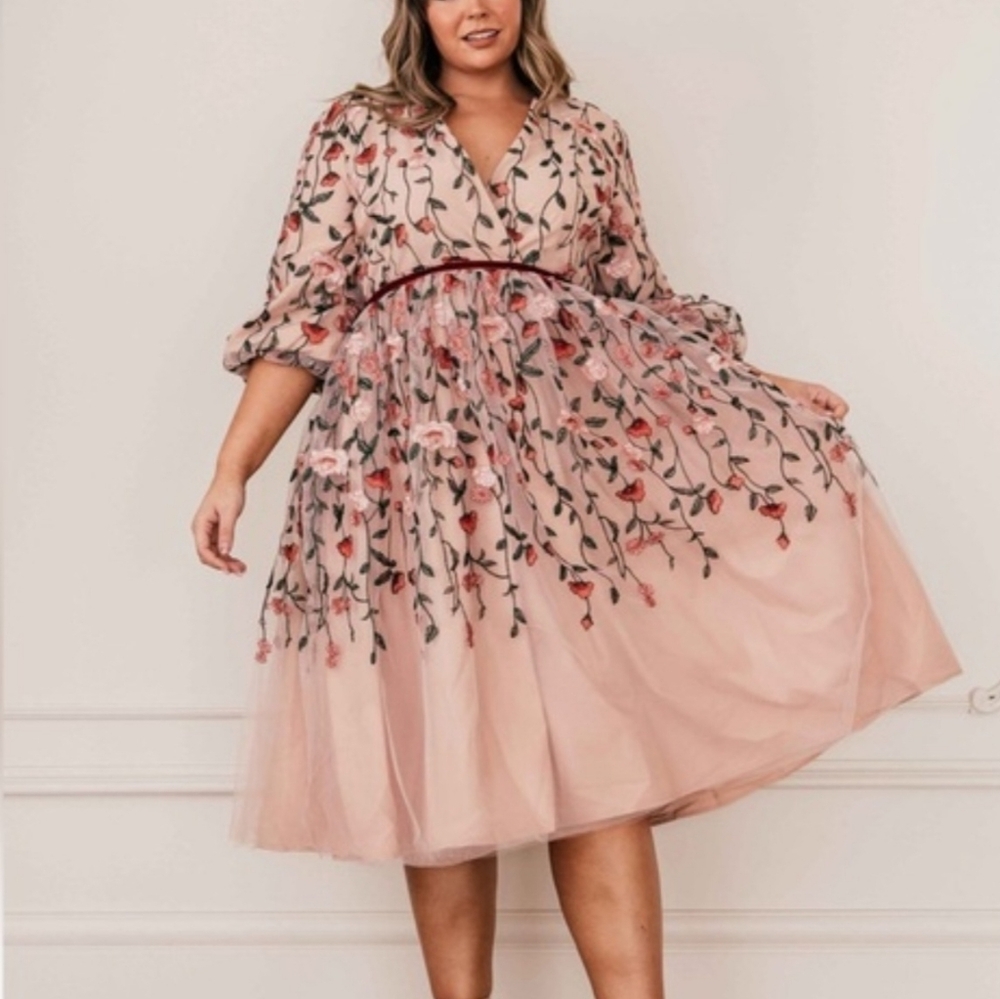 JessaKae 5X Holly Dress. EUC. Altered to 24 size